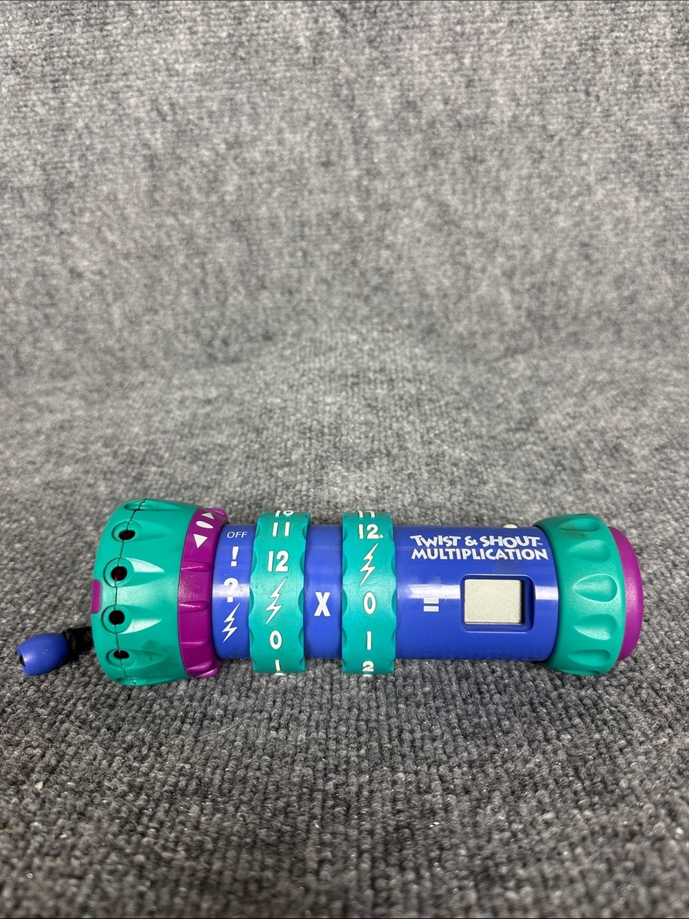 Twist & Shout Multiplication Learning Toy - Blue & Teal